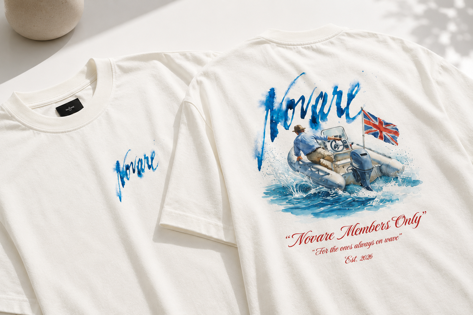 Novare Members Only Over-Sized Tee — "Built in Transition"