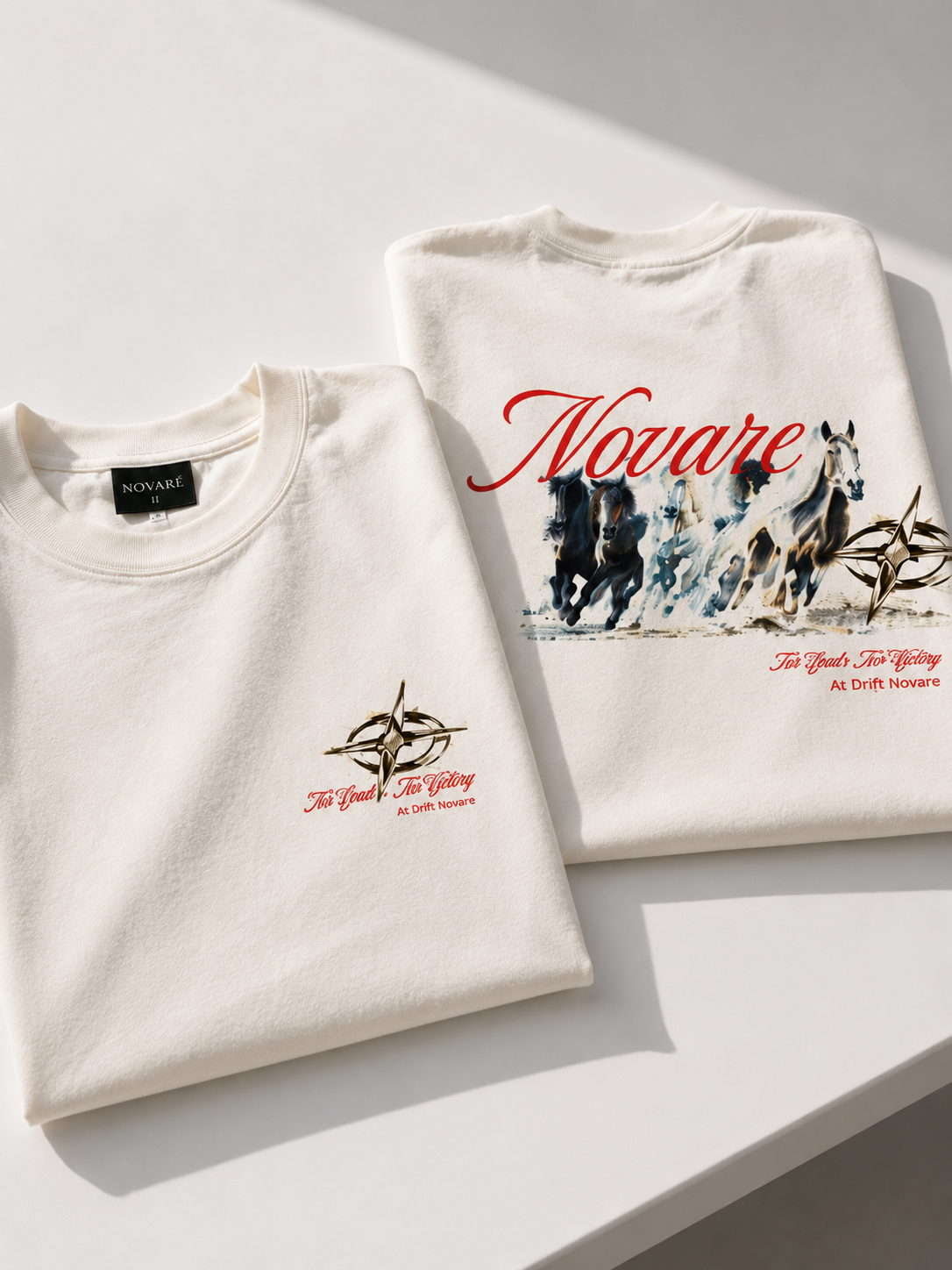 Novare "No Guts No Glory" Over-Sized Tee — Novare Studio Edition