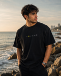 Novare "Defined by Movement" Boxy Tee — Vintage Onyx