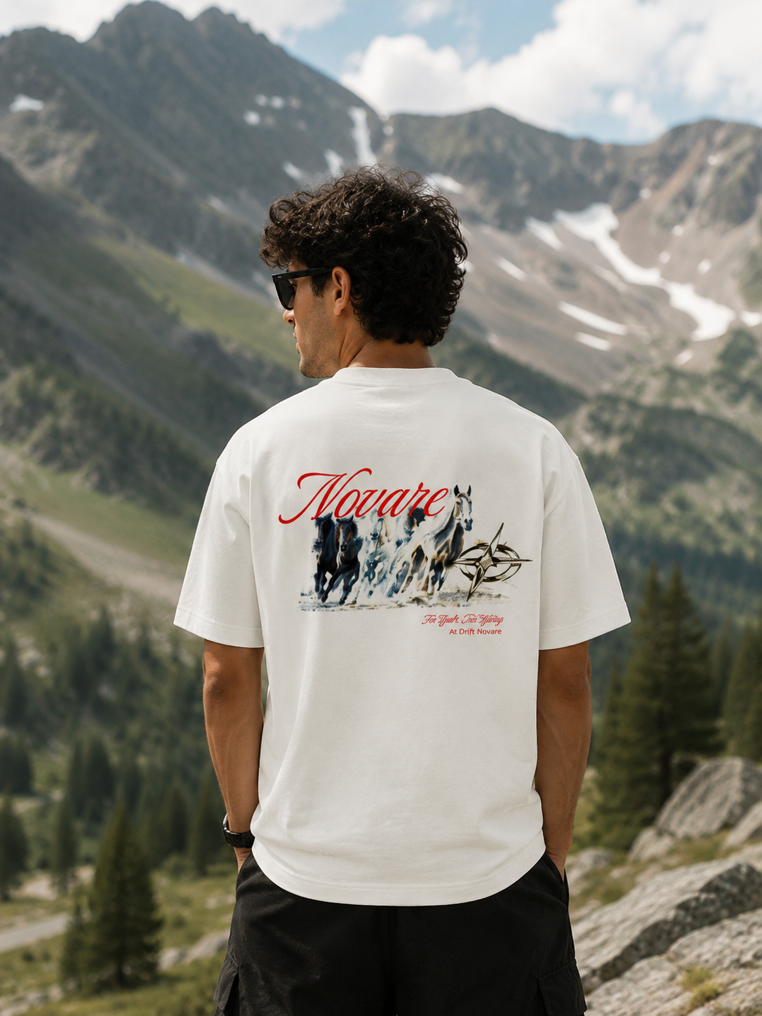 Novare "No Guts No Glory" Over-Sized Tee — Novare Studio Edition
