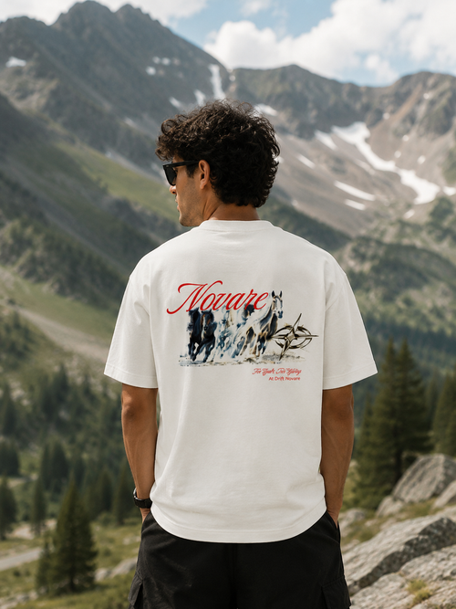 Novare "No Guts No Glory" Over-Sized Tee — Novare Studio Edition