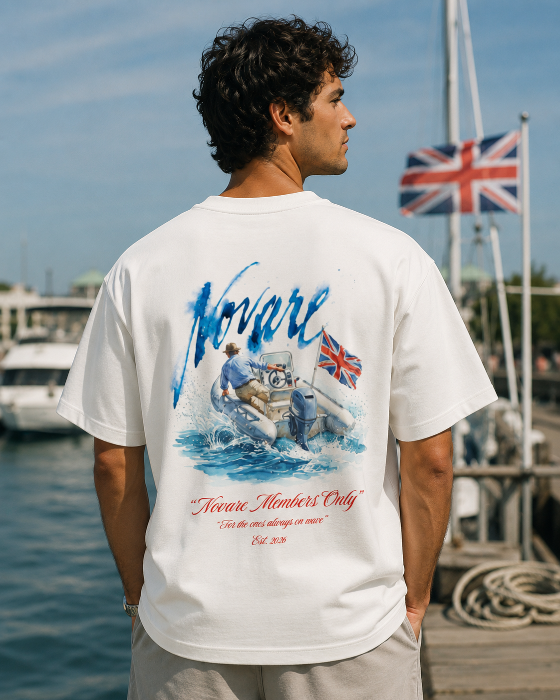 Novare Members Only Over-Sized Tee — "Built in Transition"